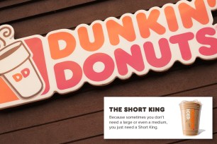 Dunkin' short king spring ad