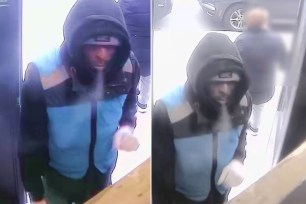 The suspect – seen in surveillance video wearing an Amazon delivery vest – began his string of nine home invasions on Aug. 24 with his most recent stick-up on March 5, targeting the Astoria, Sunnyside and Long Island City neighborhoods, police said. 