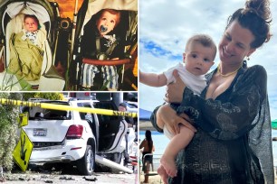 An infant whose parents and brother were killed when an SUV plowed into a San Francisco bus stop over the weekend has died, officials said Wednesday.