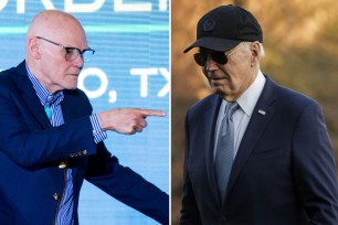 Biden's low approval rating has Democratic strategist James Carville concerned.