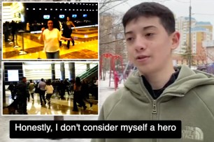 Islam Khalilov, 15, saved more than 100 people when he led them away from the terror attack that claimed at least 133 lives at Moscow's Crocus City Hall.