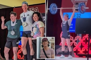 Transgender weightlifter Vicki Piper