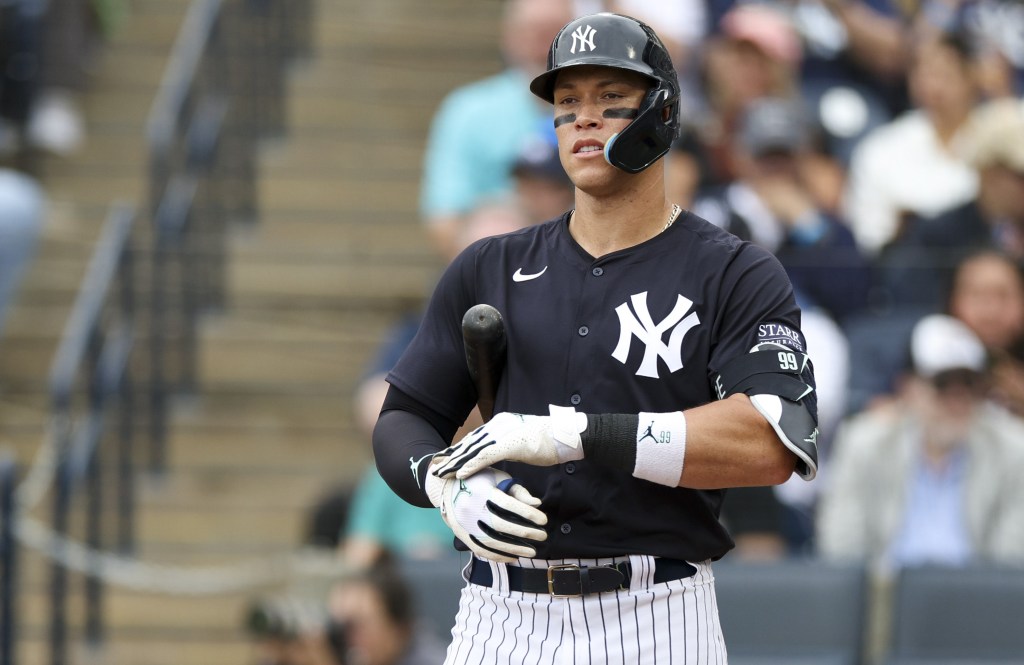 Aaron Judge says the time for talk is over and that it's time for the Yankees to prove it on the field.