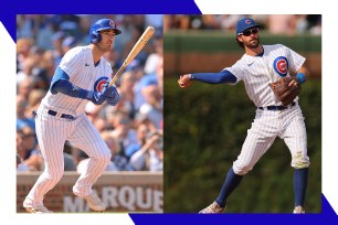Cody Bellinger (L) and Dansby Swanson will lead the Cubs in 2024.