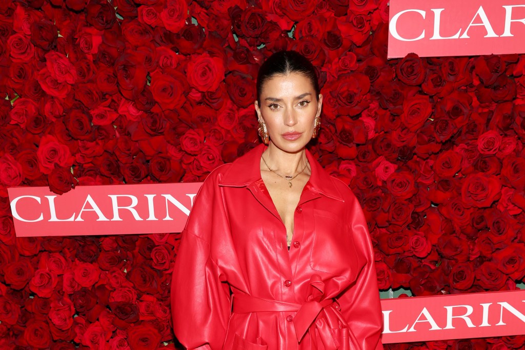 Nicole Williams English attends Clarins Galentines cocktail party at Delilah on February 05, 2024 in West Hollywood, California.