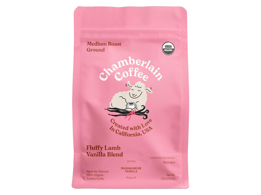 Chamberlain Coffee Fluffy Lamb Vanilla Blend Ground Coffee
