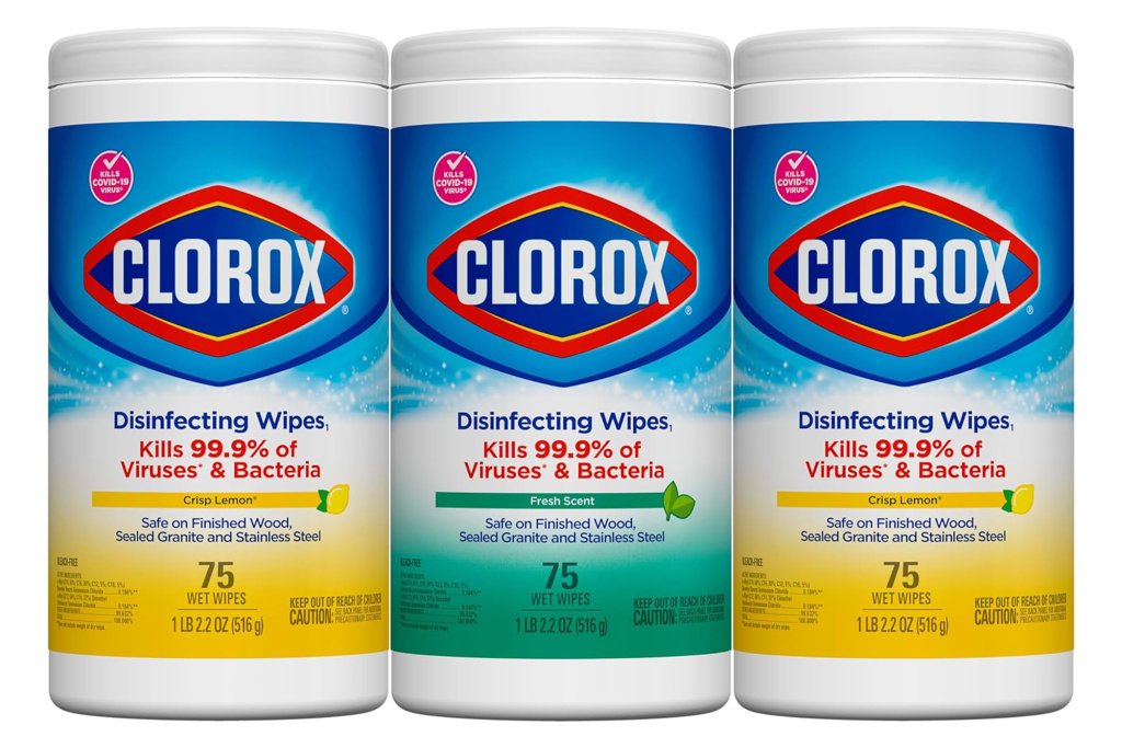 Clorox Disinfecting Wipes (3-Pack)