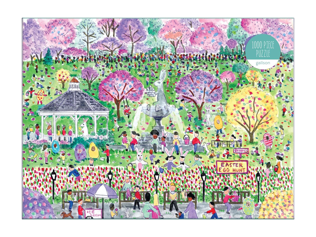 Galison Easter Egg Hunt 1000-Piece Puzzle