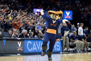 bet365 bonus bet graphic featuring UVA mascot.