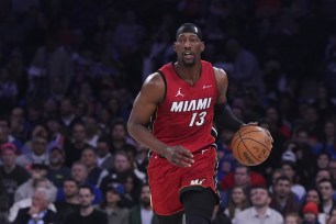 Miami Heat center Bam Adebayo