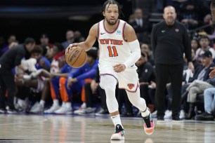 New York Knicks point guard Jalen Brunson