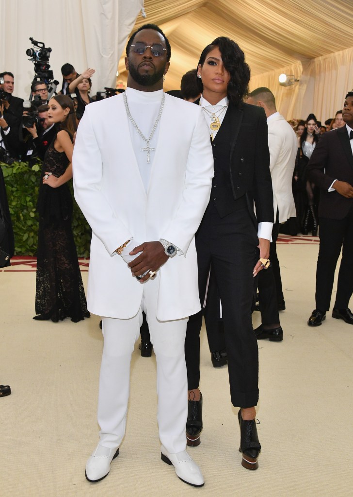 Sean 'P Diddy' Combs and Cassie Venture at Met Gala 2018