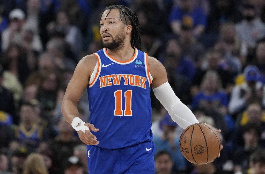 Jalen Brunson is averaging 40.3 points per game during this Knicks' road trip so far. 