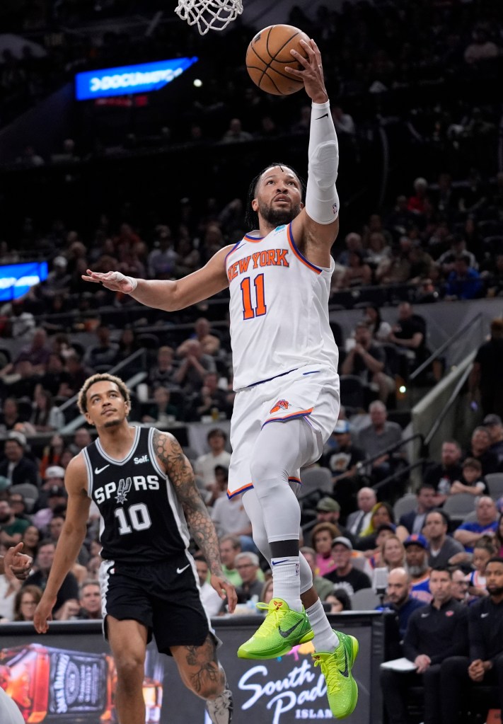 Jalen Brunson scored 61 points for the Knicks.