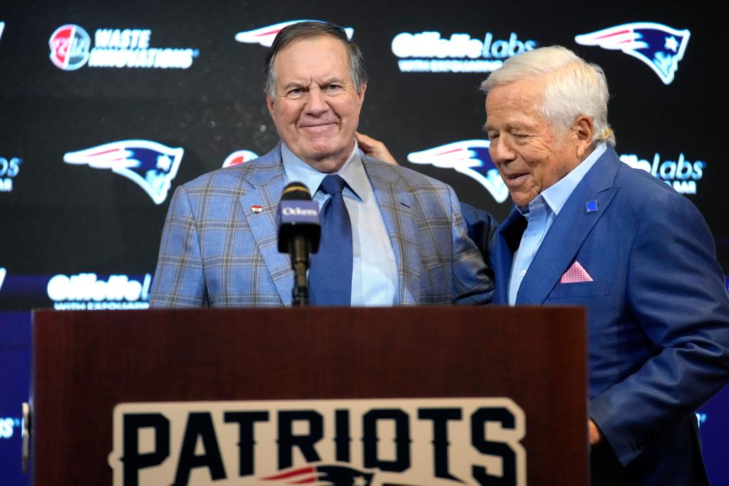 Robert Kraft will finally have a new head coach this coming season.