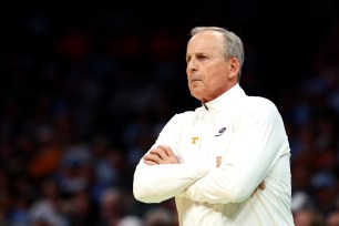 Rick Barnes and the Volunteers are looking to advance to the Elite 8 on Friday night.