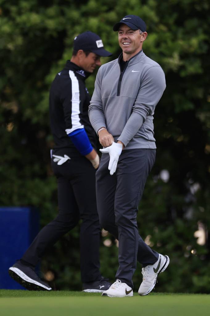 Rory McIlroy was all smiles during his first-round 65 at the Players Championship.