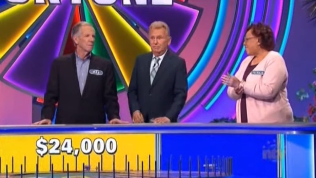 Many fans believed Max stole the final spin from another contestant during Thursday's showing of Wheel of Fortune. 