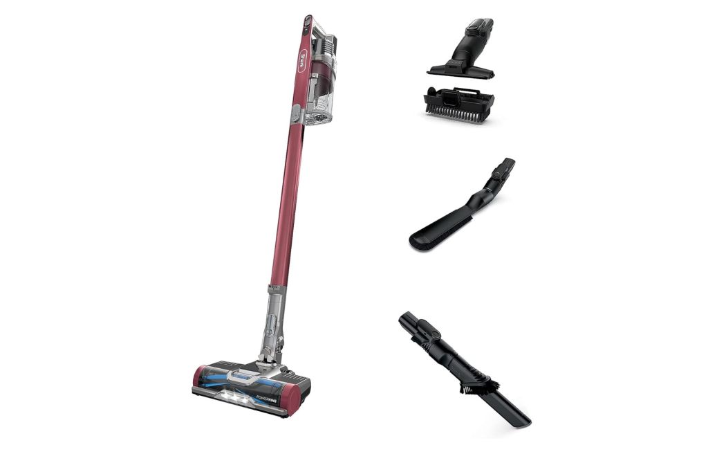 A vacuum and accessories.