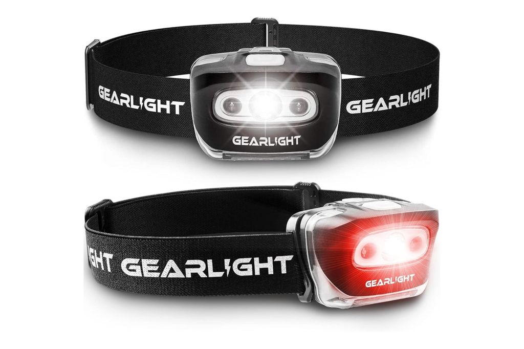 Two wearable headlight bands