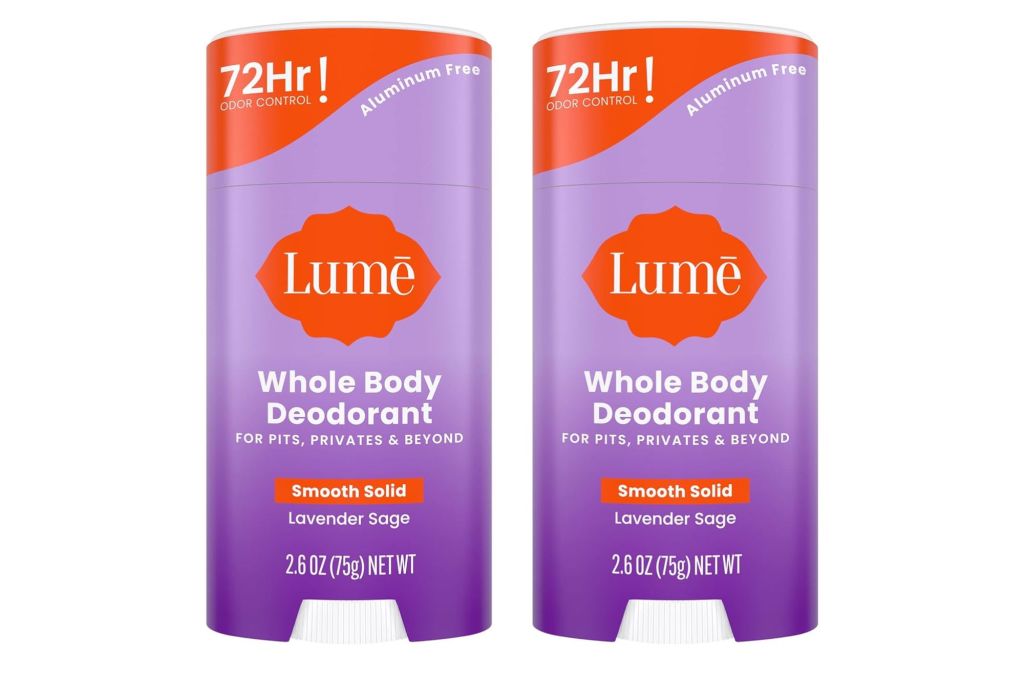 Two bards of deodorant 