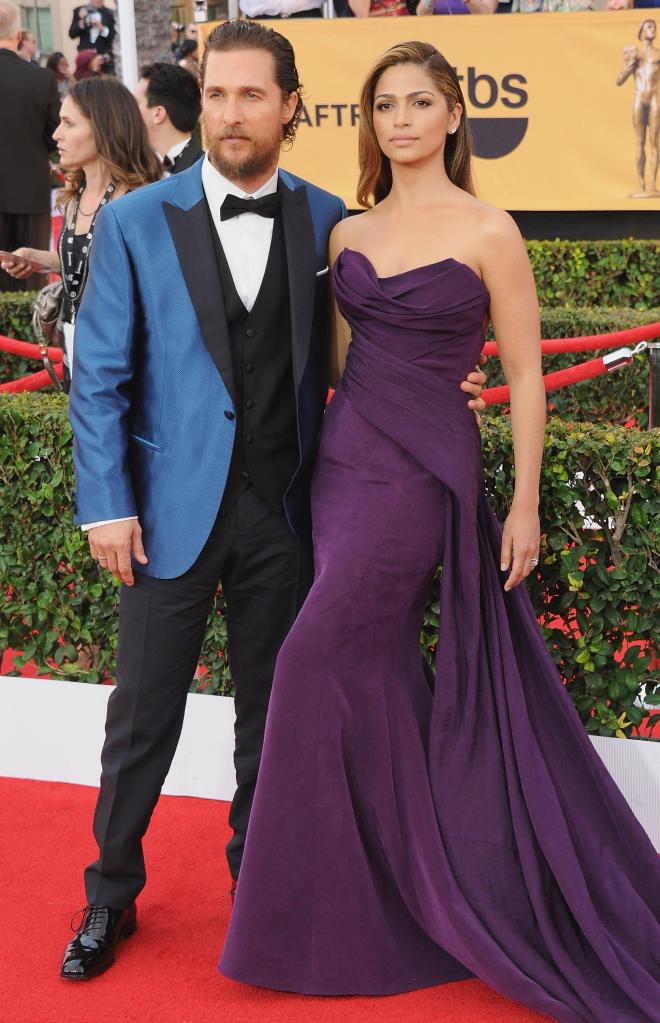 Matthew McConaughey and wife Camila Alves