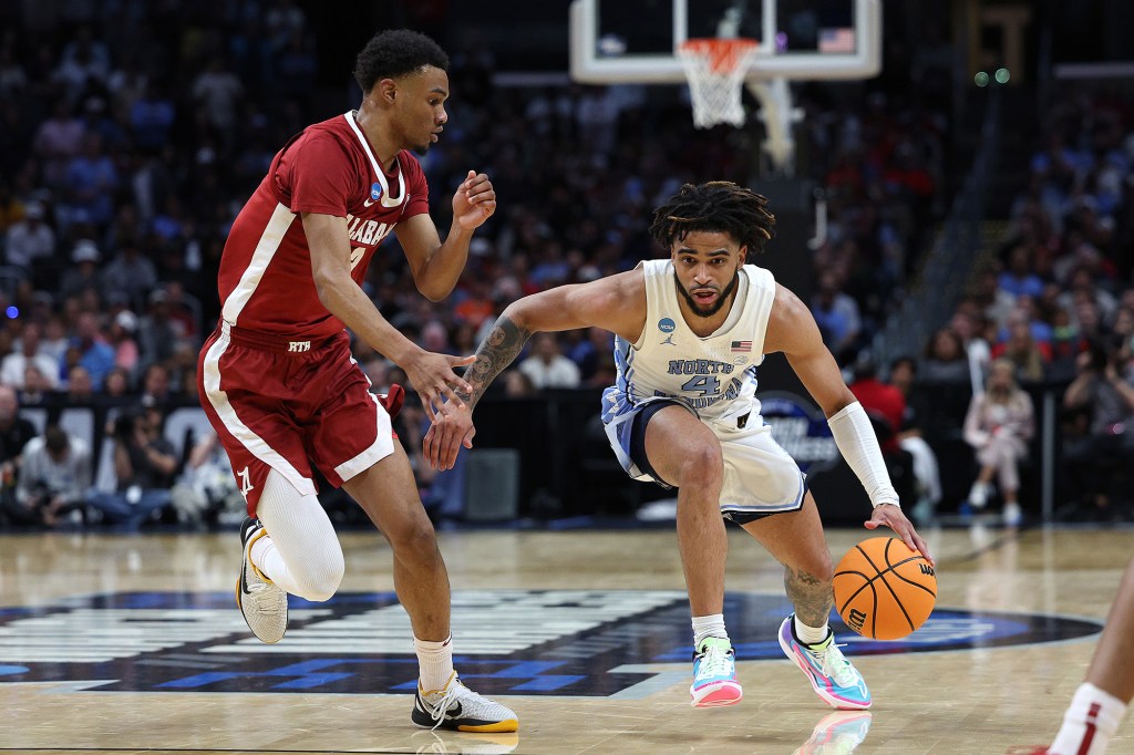 North Carolina became the first No. 1-seed to fall in March Madness 2024.