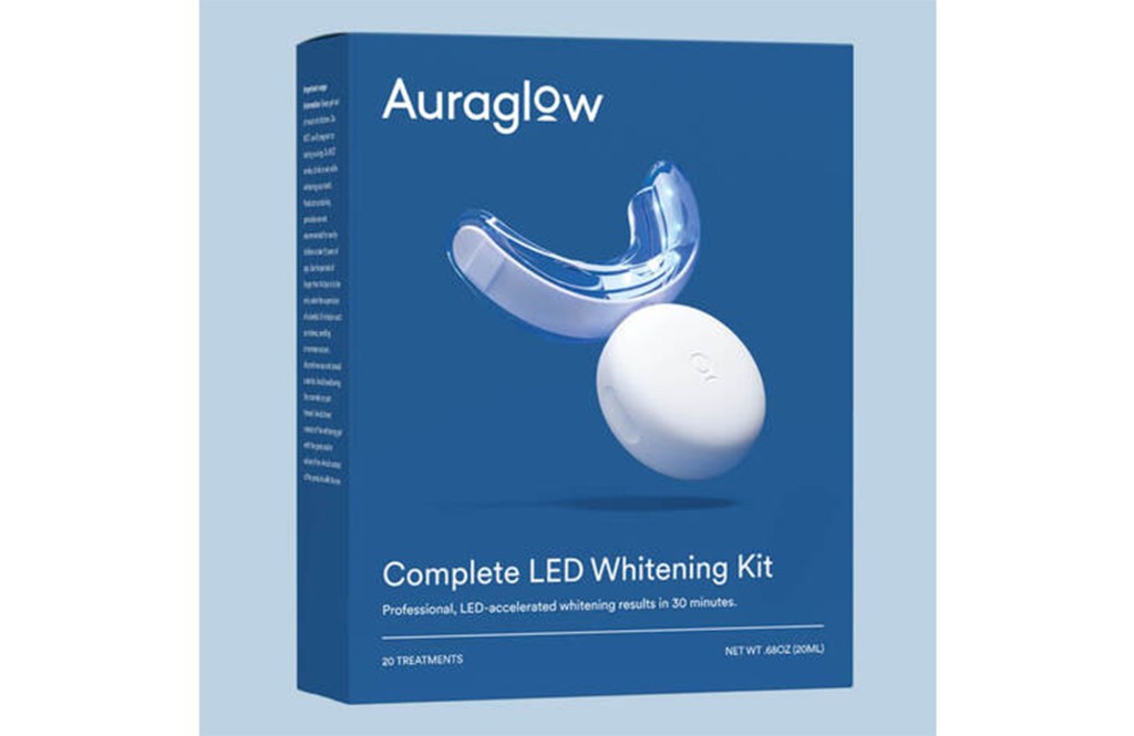 Auraglow Complete LED Teeth Whitening Kit

