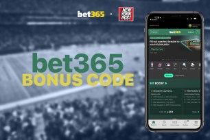 Get your pick of either a $150 bet and get, $200 in NC, or a $1K bet insurance promotion when you sign up for an account with the bet365 bonus code NYP365.