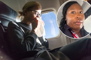 Fed-up North Carolina flight attendant Taryn Milhouse is raising a stink about the most revolting traveler habits, which include nose-picking, blowing one's nose, and even farting inflight.