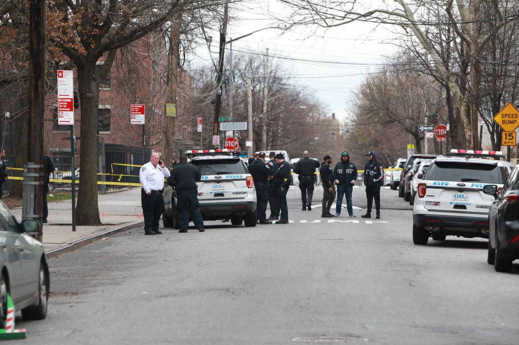 A 17-year-old victim was reportedly shot in the neck. (Photo by Tomas E. Gaston)