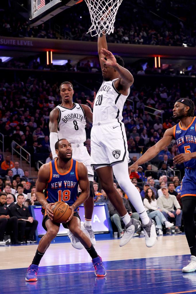 Alec Burks has shot just 32 percent since joining the Knicks at the trade deadline.