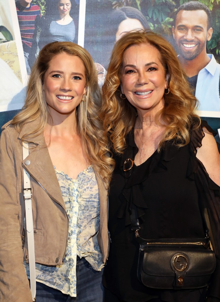 Kathie Lee Gifford (right) and her daughter Cassidy attend "The Baxters" special screening on March 28, 2024.