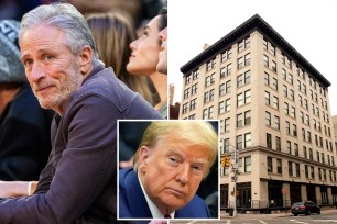 Jon Stewart is found to have overvalued his own real estate by 872% after slamming Trump civil case as "not victimless."