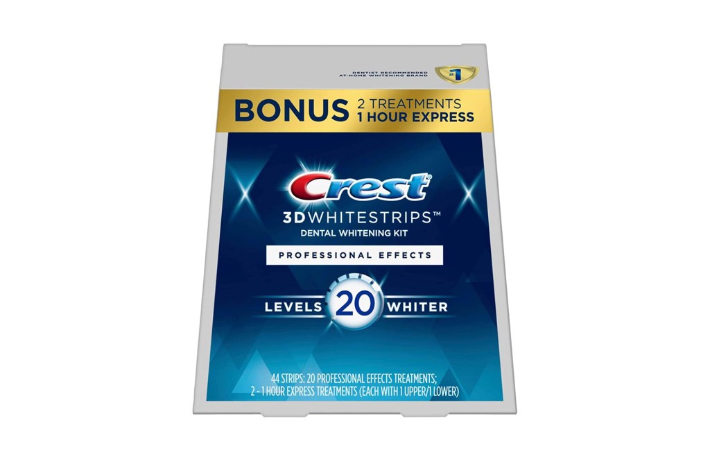 Crest 3D Whitestrips, Professional Effects, Teeth Whitening Strip Kit, 44 Strips