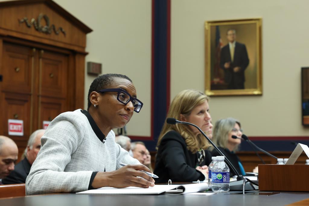 Former Harvard President Claudine Gay testifies before Congress