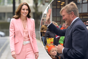 The Dutch monarch, 56, spoke to members of the public at a royal engagement in Zutphen, Netherlands.