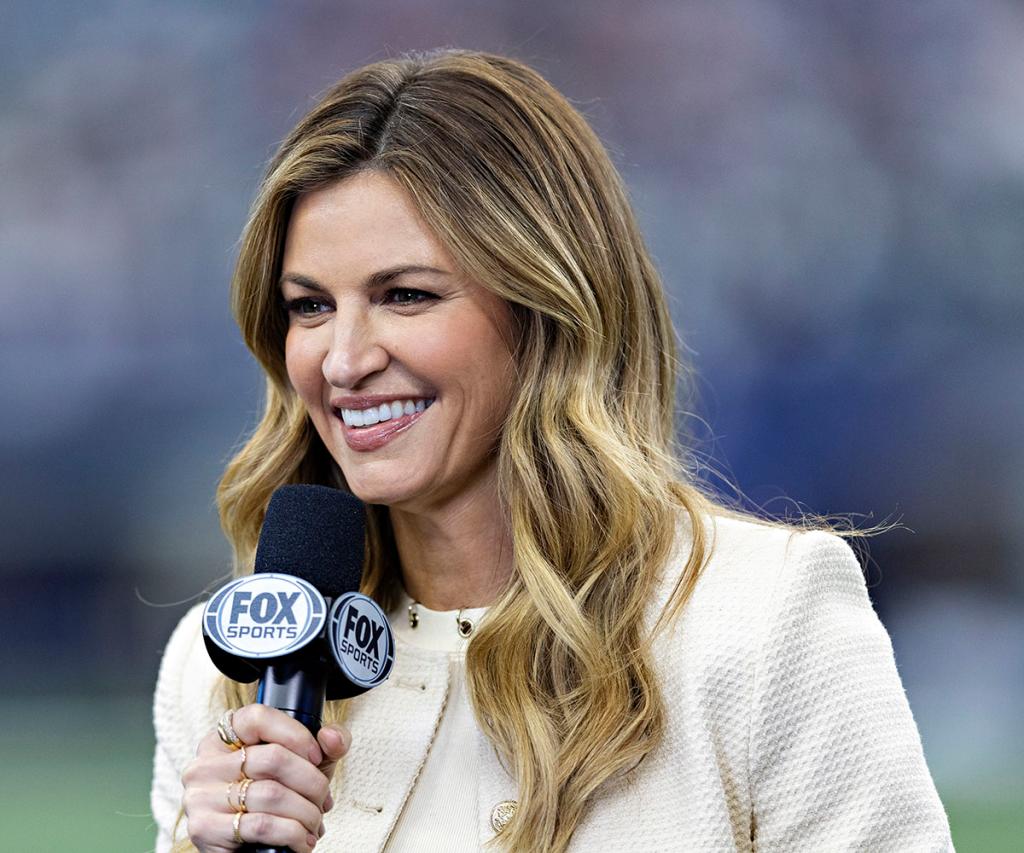 Fox Sports sideline reporter Erin Andrews. 