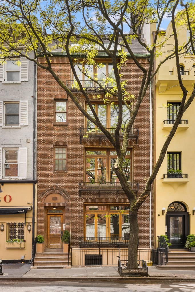 Exterior of the townhouse. 