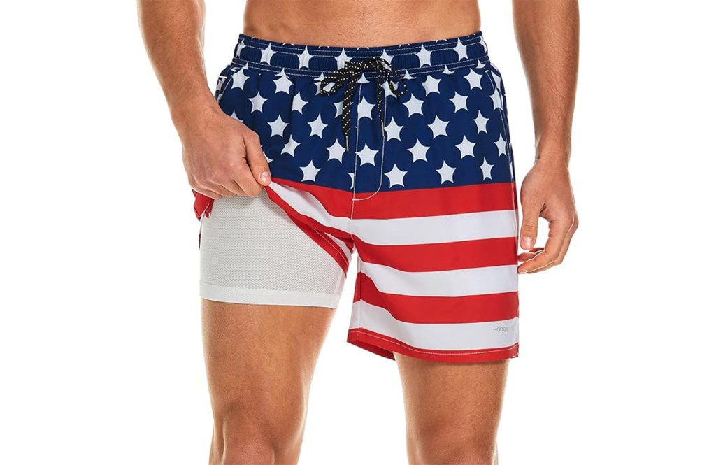 HODOSPORTS Mens Swim Trunks 5