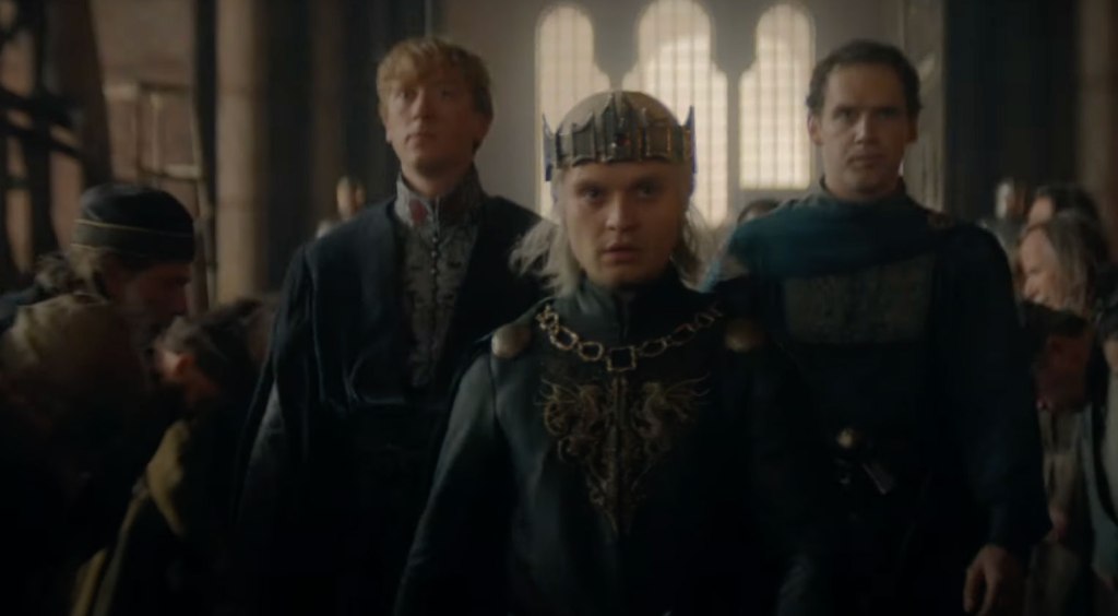 Aegon (Tom Glynn-Carney) in the Season 2 trailer. 