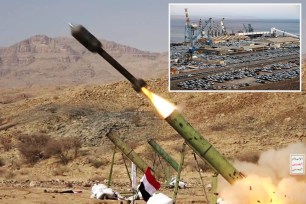 Houthis cruise missile