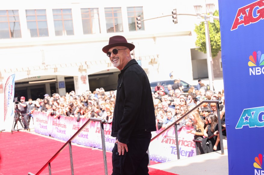 Howie Mandel posing at the 'America's Got Talent' Season 19 Red Carpet event in Pasadena, California.