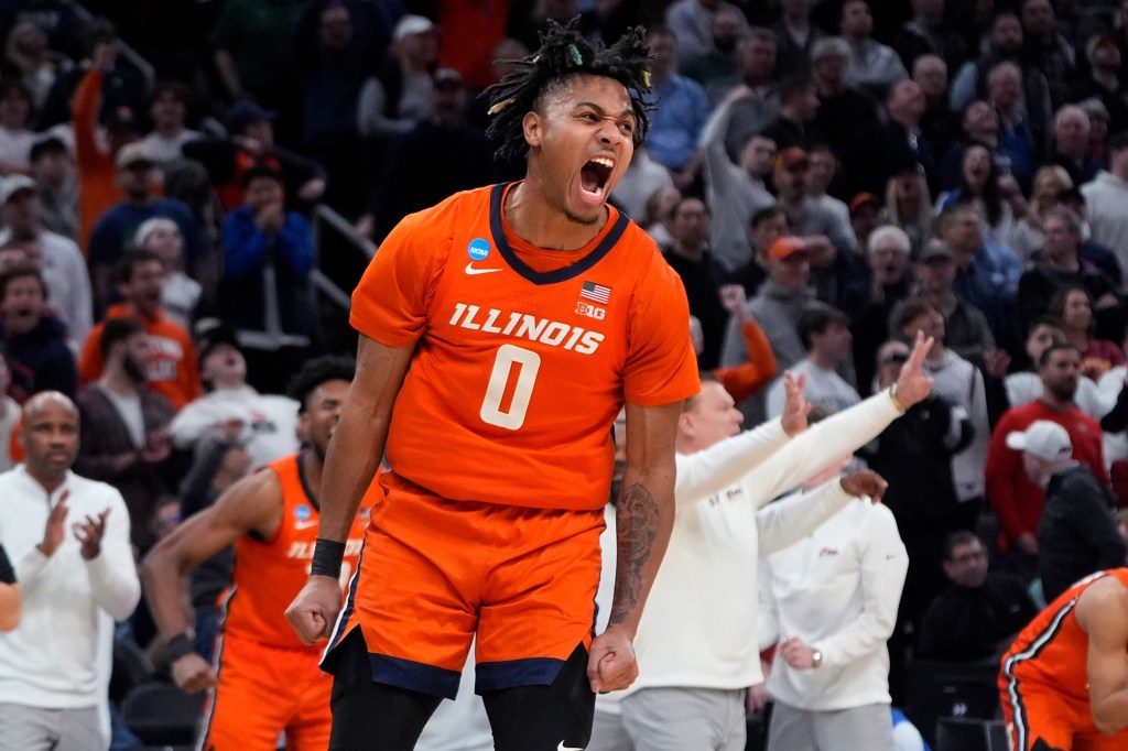 Terrence Shannon Jr. scored a game-high 29 points for Illinois on Thursday in the Sweet 16.