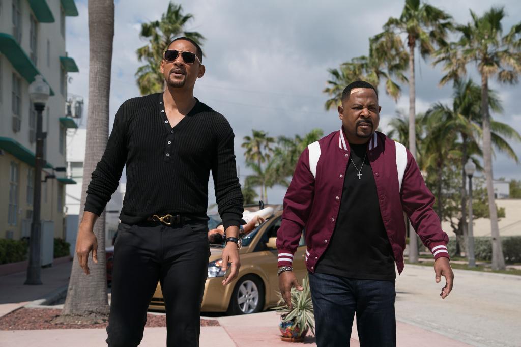 This image released by Sony Pictures shows Martin Lawrence, right, and Will Smith in a scene from "Bad Boys for Life."