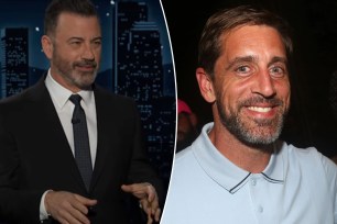 Aaron Rodgers and Jimmy Kimmel's feud continues to intensify. 