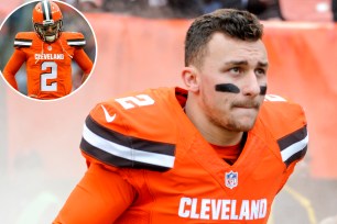 Quarterback Johnny Manziel