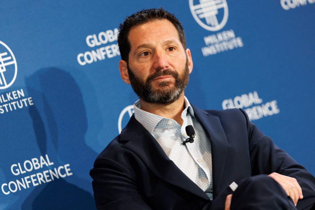 Josh Weinstein, President and CEO of Carnival Corporation, speaking at the Milken Institute Global Conference in Beverly Hills, California