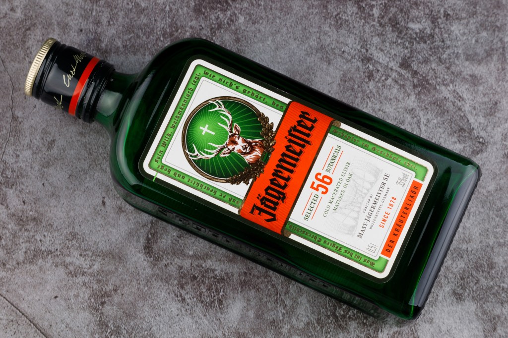 Jägermeister liqueur 