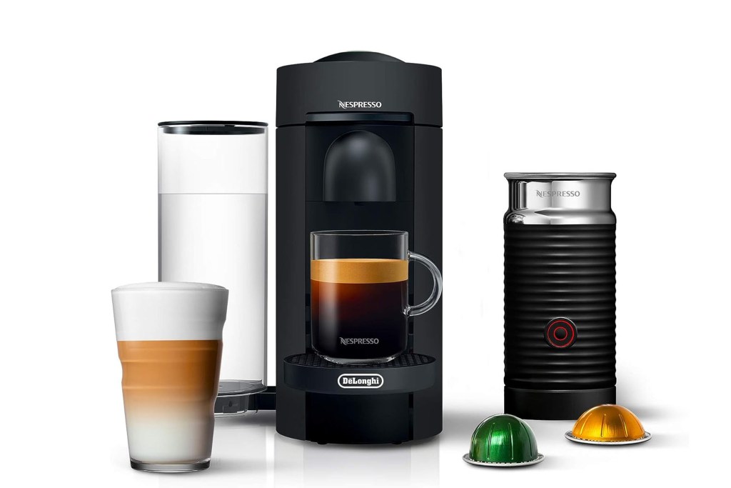 a group of coffee machines